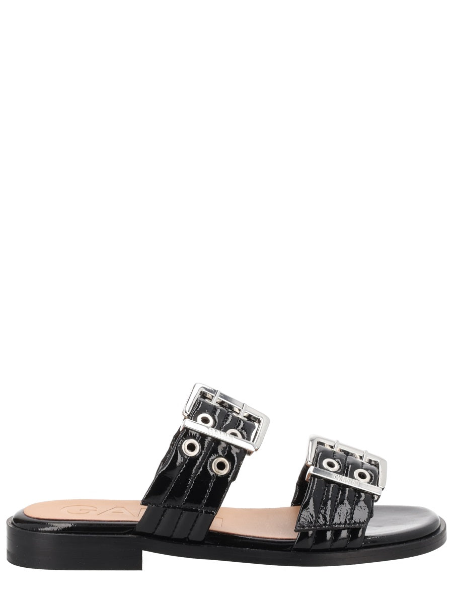 Ganni Sandali - Black | 1a88f07694d01329c0b49c2b4a6be02235b0f4f4