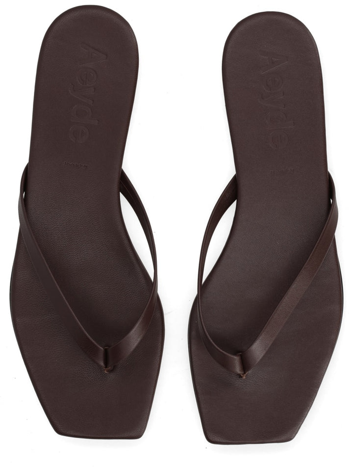 Aeyde Scarpe Basse - Brown | 4d3690d46151d4ba3b2dfcd5a37d70c7fa4db46c