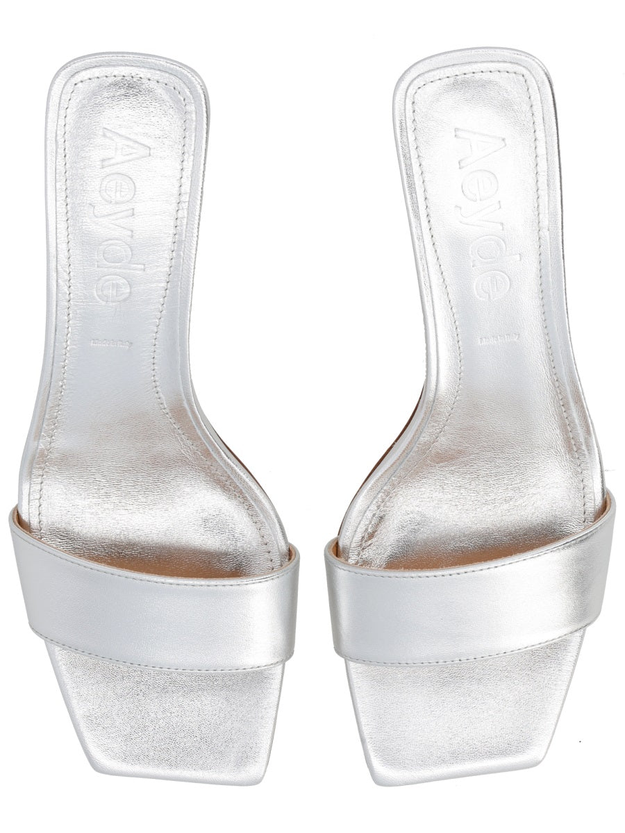 Aeyde Sandali - Silver | 519d87360e67f5ed8e84fece122bc912f80814f7