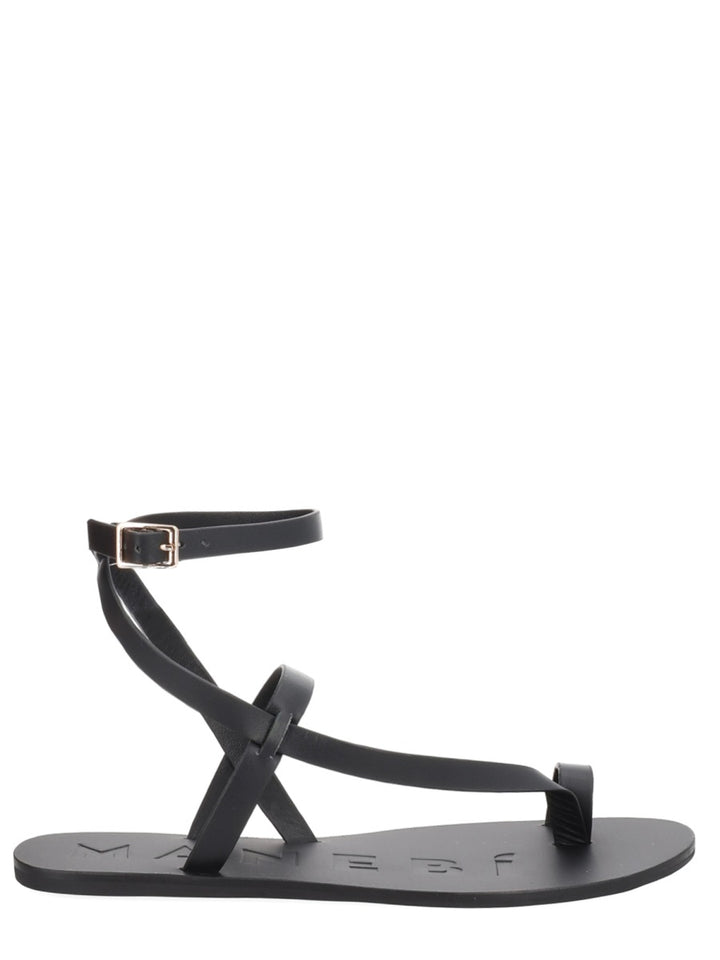 Manebi Sandali - Black | d458e030daa3e2e42cd0e6fd41556748b25dc37a