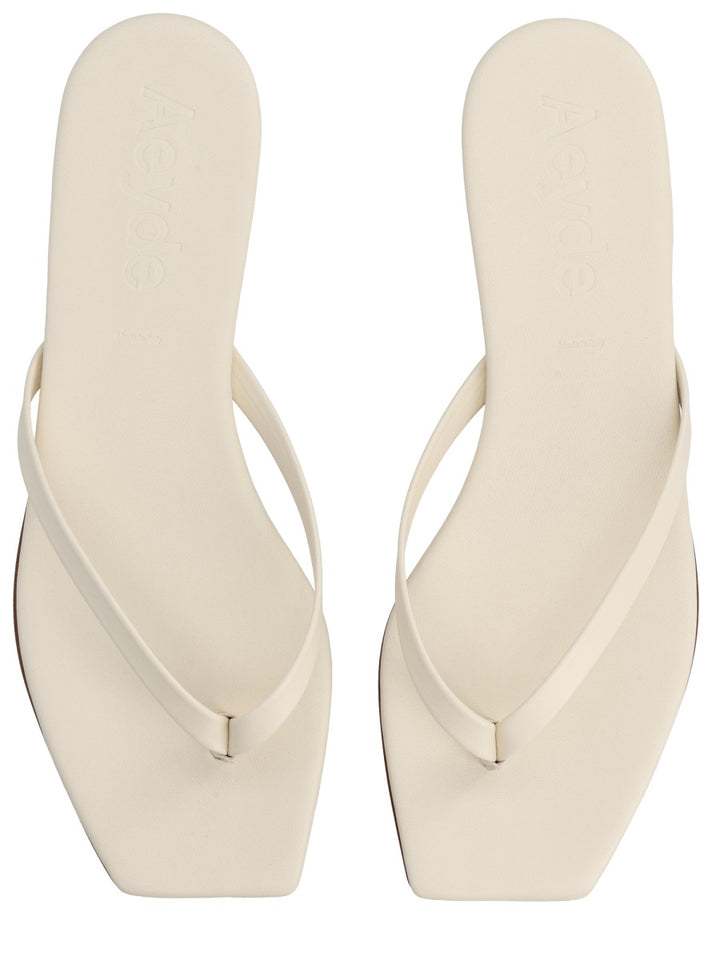 Aeyde Scarpe Basse - Ivory | f3586f4824562ad6045b8a25c638a94cffc709d0