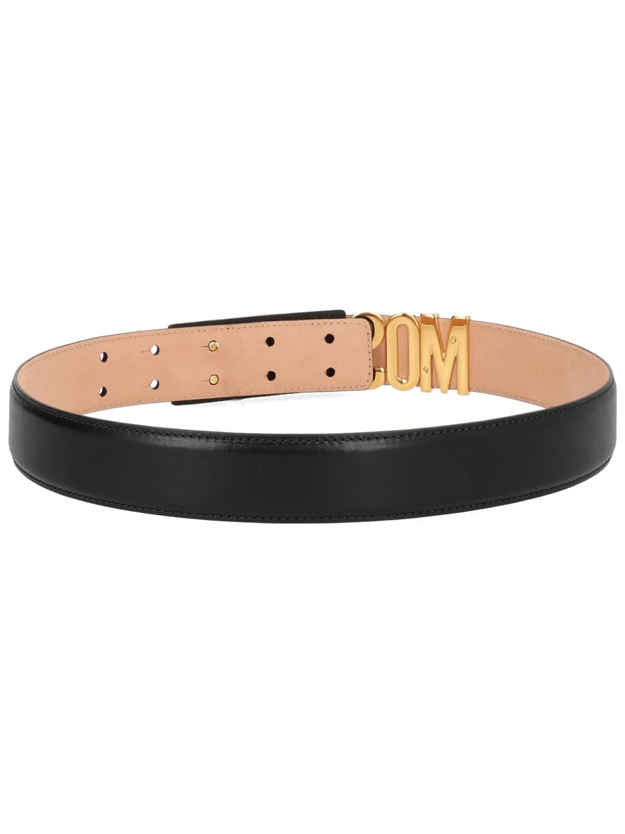 Moschino Cinture - Black | 7f8e979fa73b8386111c18ff0b6b7ac7214a39ee
