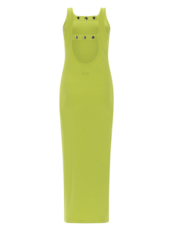 Msgm Abiti - Yellow | 795b2e331a5f94663bb1eb193705372237841608