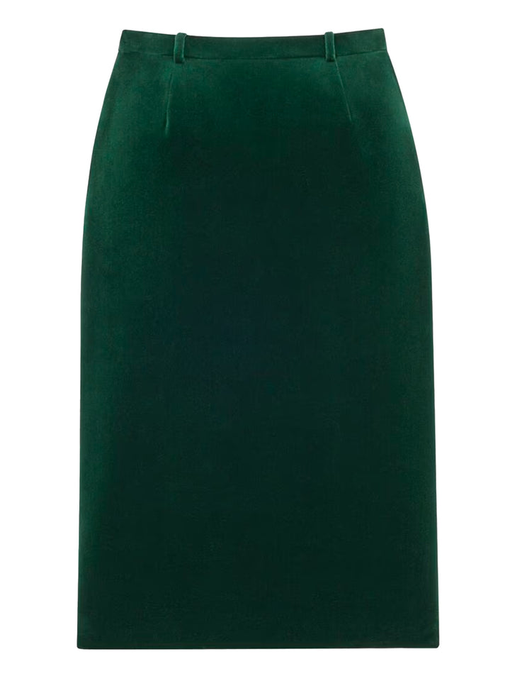 Saint Laurent Paris GONNA - Verde | 016e12b818a9739ba638a9067ab266916eff579c