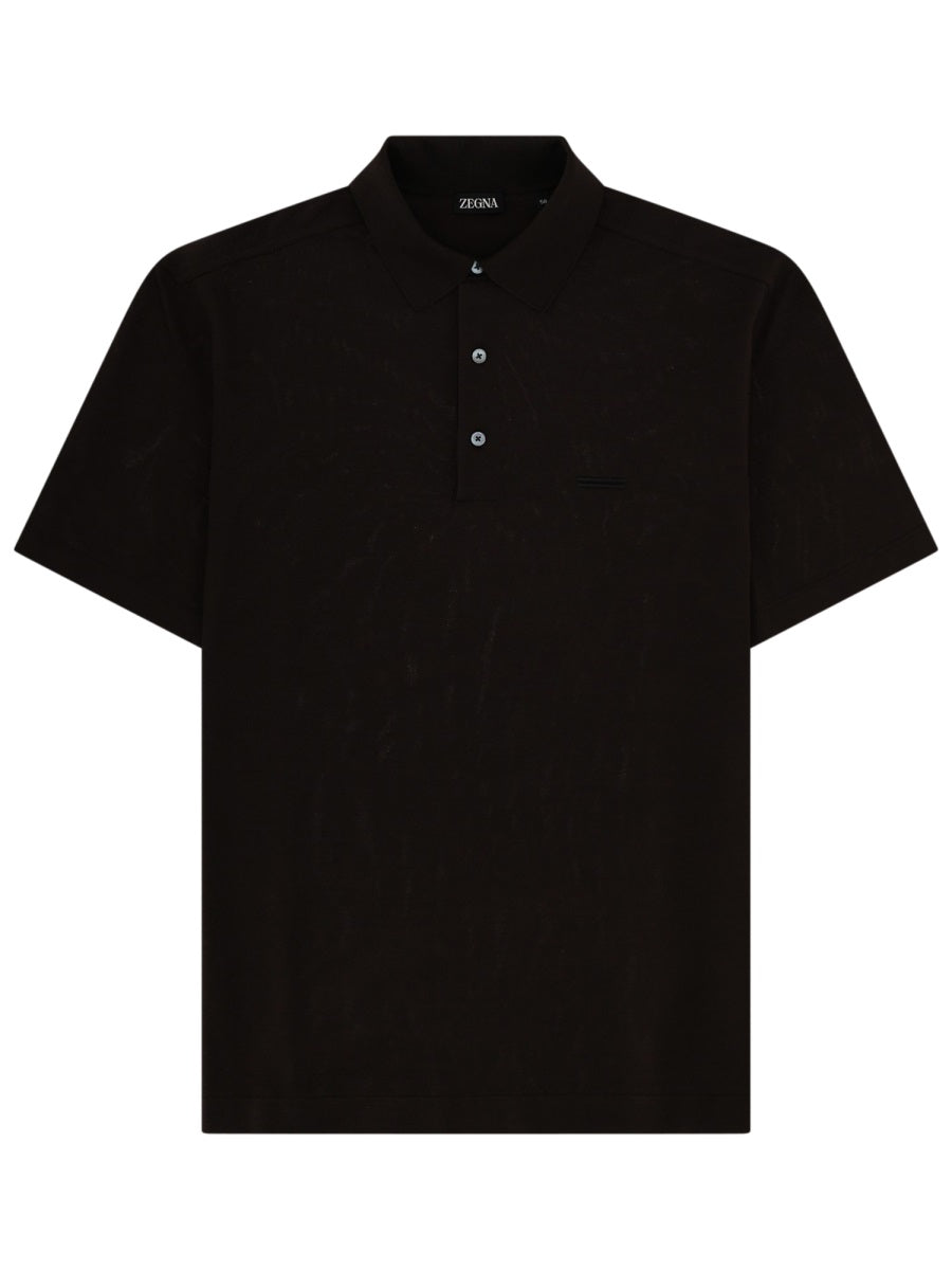 Zegna Polo - Blue | cc6858552c710cffbfc0da8484086e1b8c9e7098