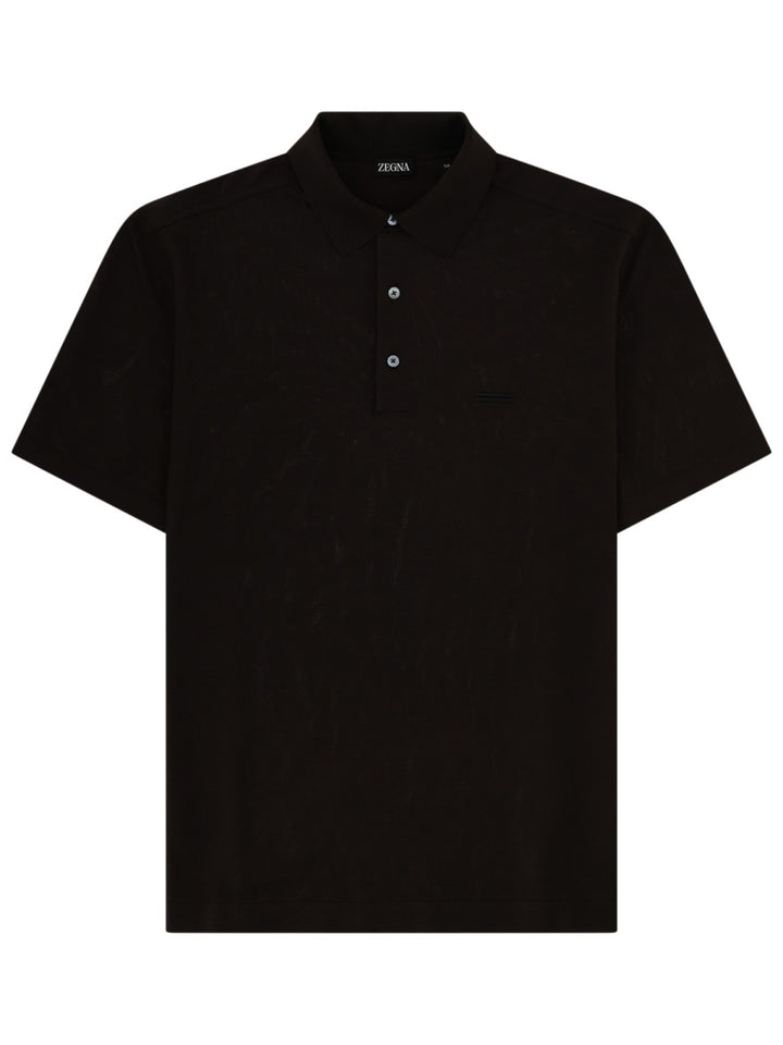 Zegna Polo - Blue | cc6858552c710cffbfc0da8484086e1b8c9e7098