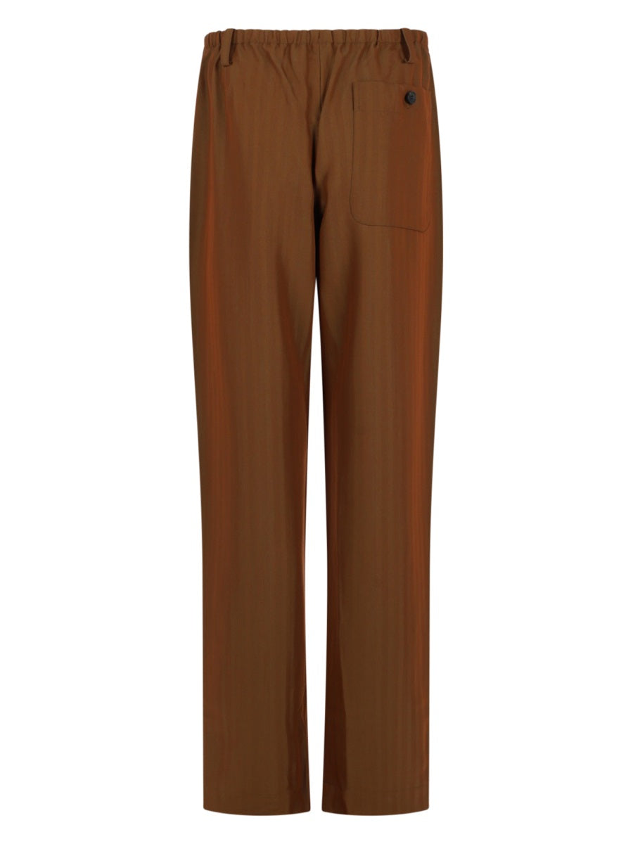 Dries Van Noten Pantaloni - Brown | 4cd5a423005a2aca28d9626e58a6ad2dbe39eb74