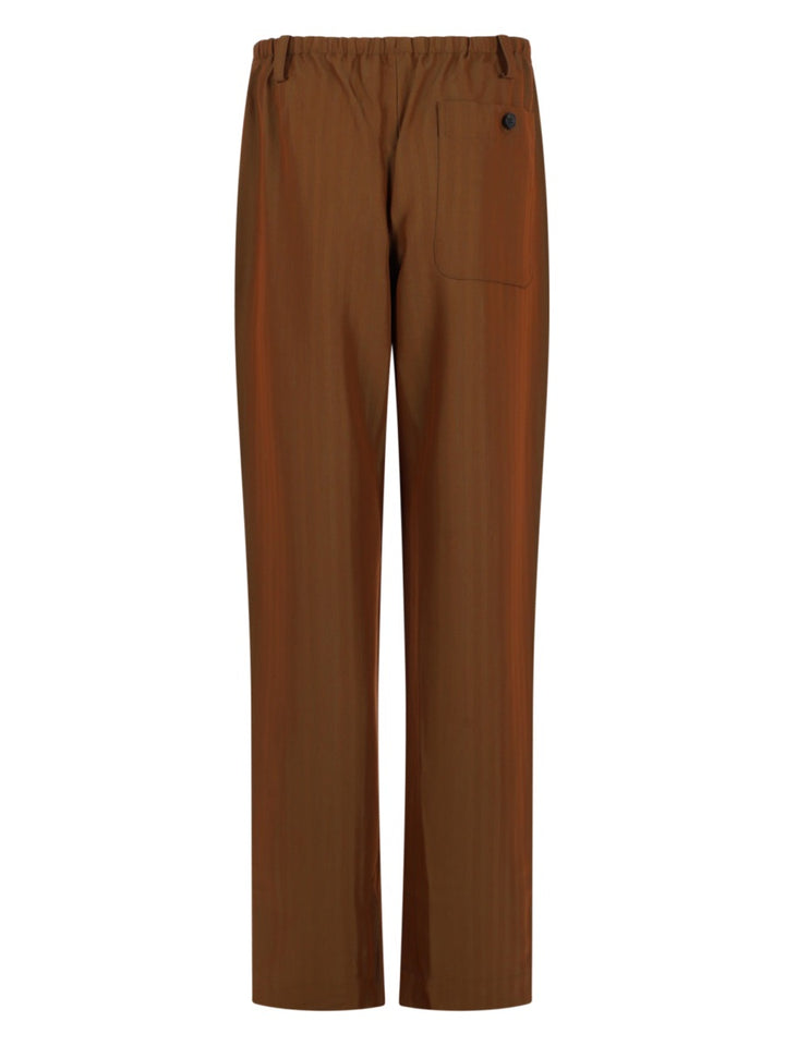 Dries Van Noten Pantaloni - Brown | 4cd5a423005a2aca28d9626e58a6ad2dbe39eb74