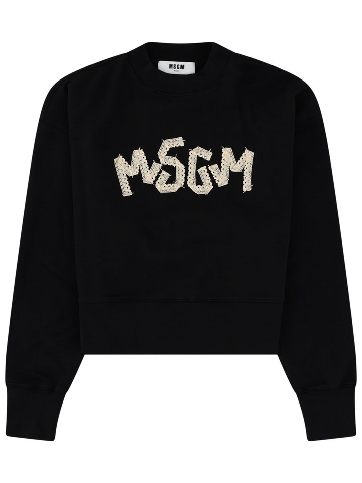 Msgm Felpe - Black | df85829d5a98c64961104014ad6b8ef4691a596c