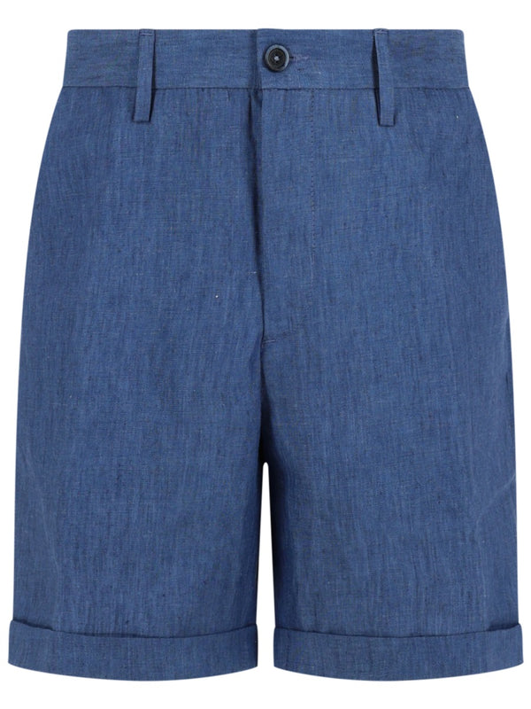 Pantalones Cortos de Lino