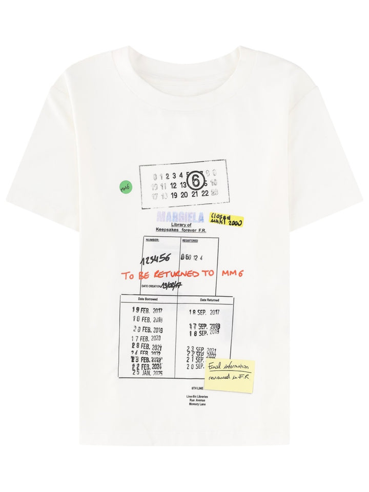 Mm6 Maison Margiela T shirt - White | f60f61571f025ebf16d0dec1acb9944c40a9d18a