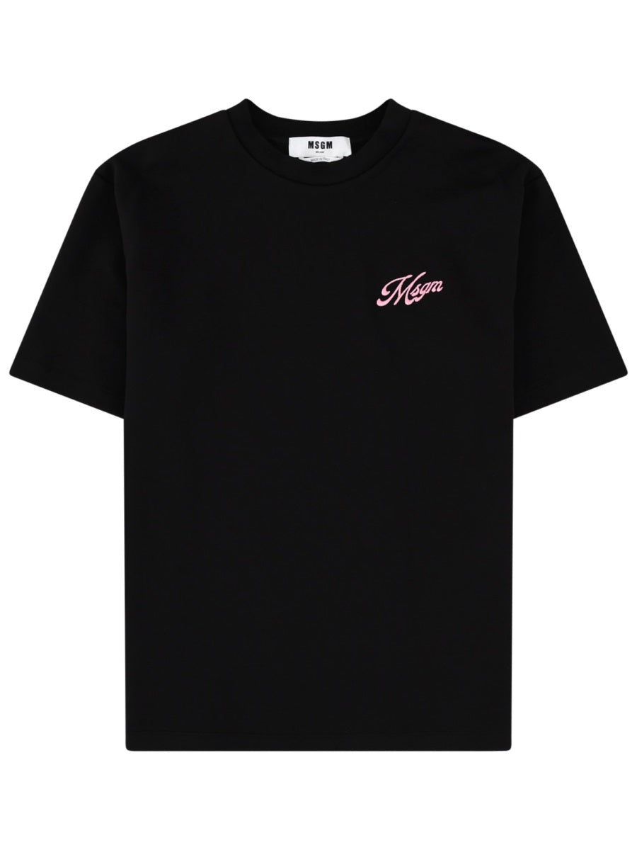 Msgm T shirt - Black | 92b7445d021f2a6c45c9fa3feed948505f8710c8