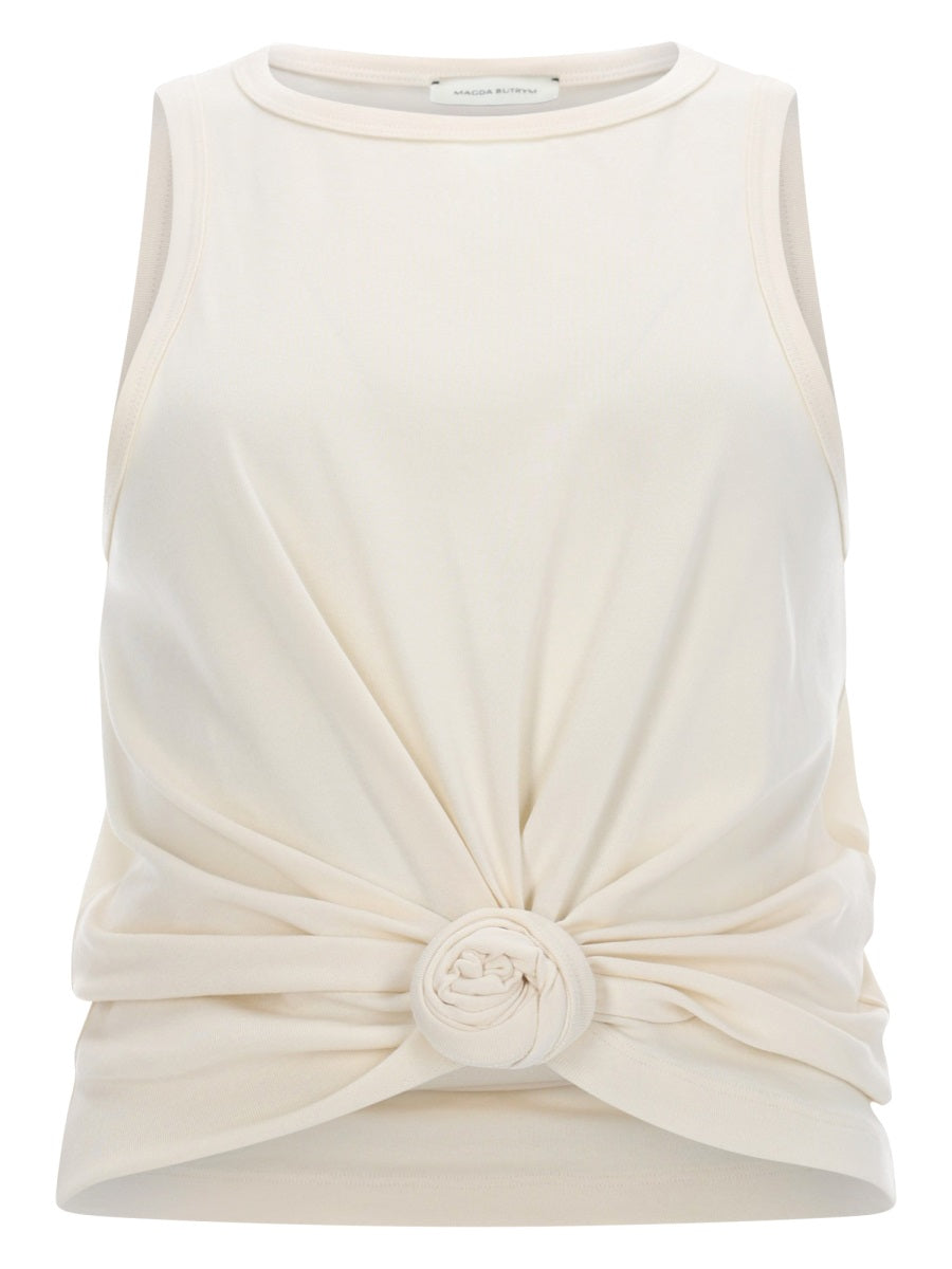 Magda Butrym Top - Ivory | e26bc928f9f18e037b5da94f8810e018e9d1fd8b