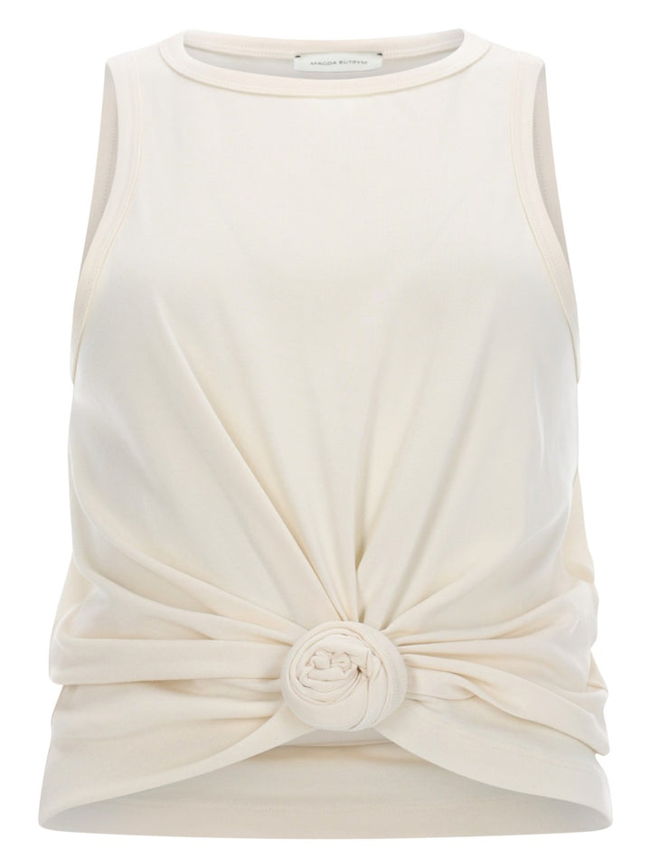 Magda Butrym Top - Ivory | e26bc928f9f18e037b5da94f8810e018e9d1fd8b