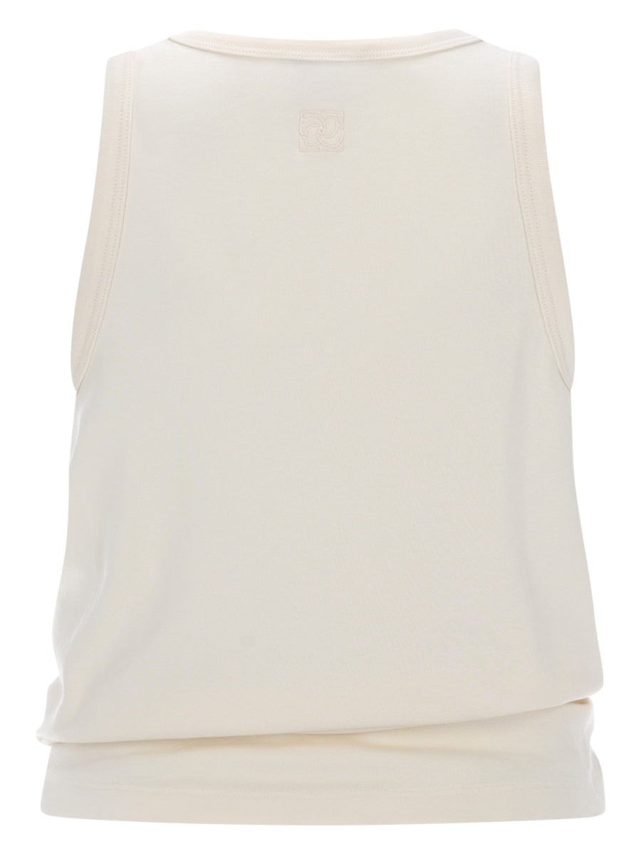 Magda Butrym Top - Ivory | 0467ac2d87cea9bccc6d9385510451ffde184197