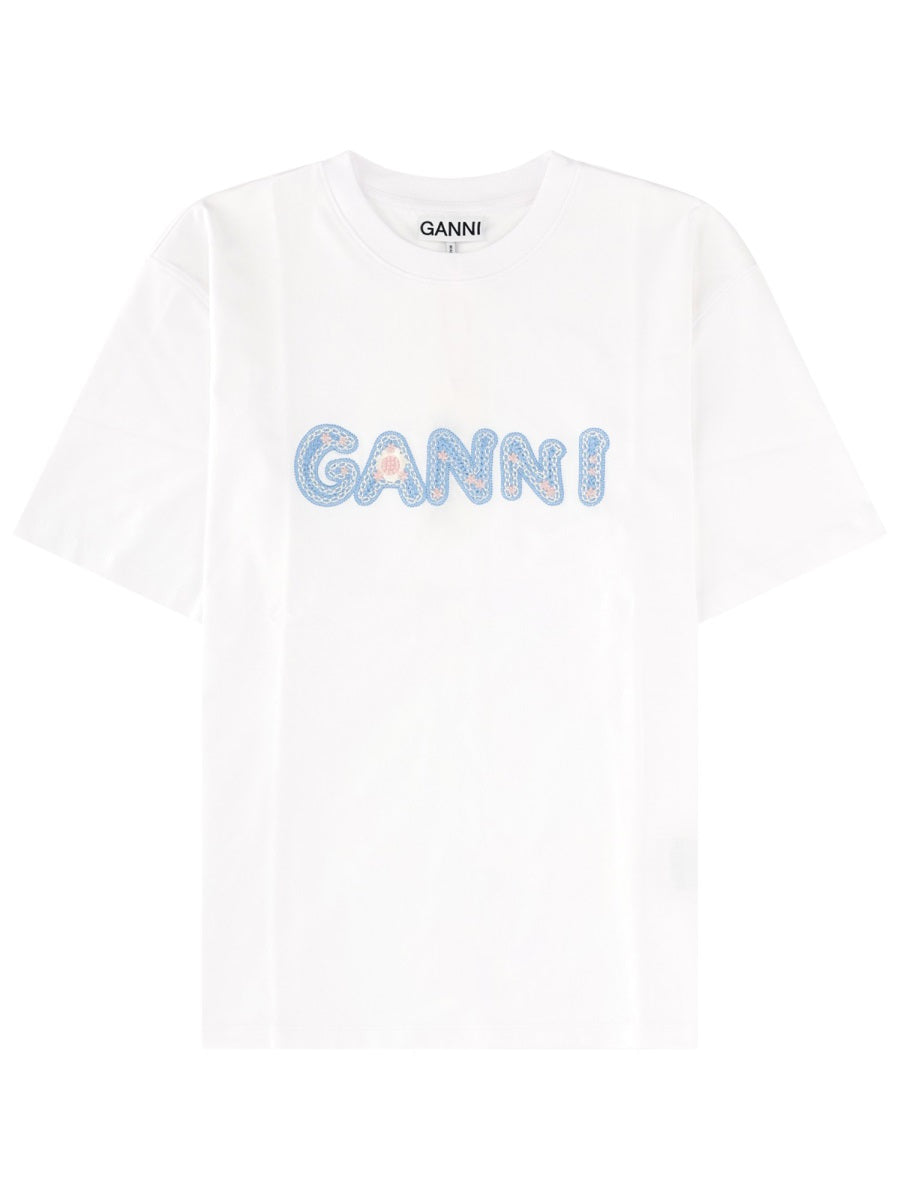 Ganni T shirt - White | c580bb27df75dc870a773b50658643098fef3504