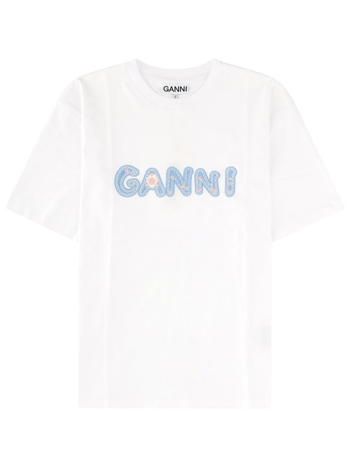 Ganni T shirt - White | c580bb27df75dc870a773b50658643098fef3504
