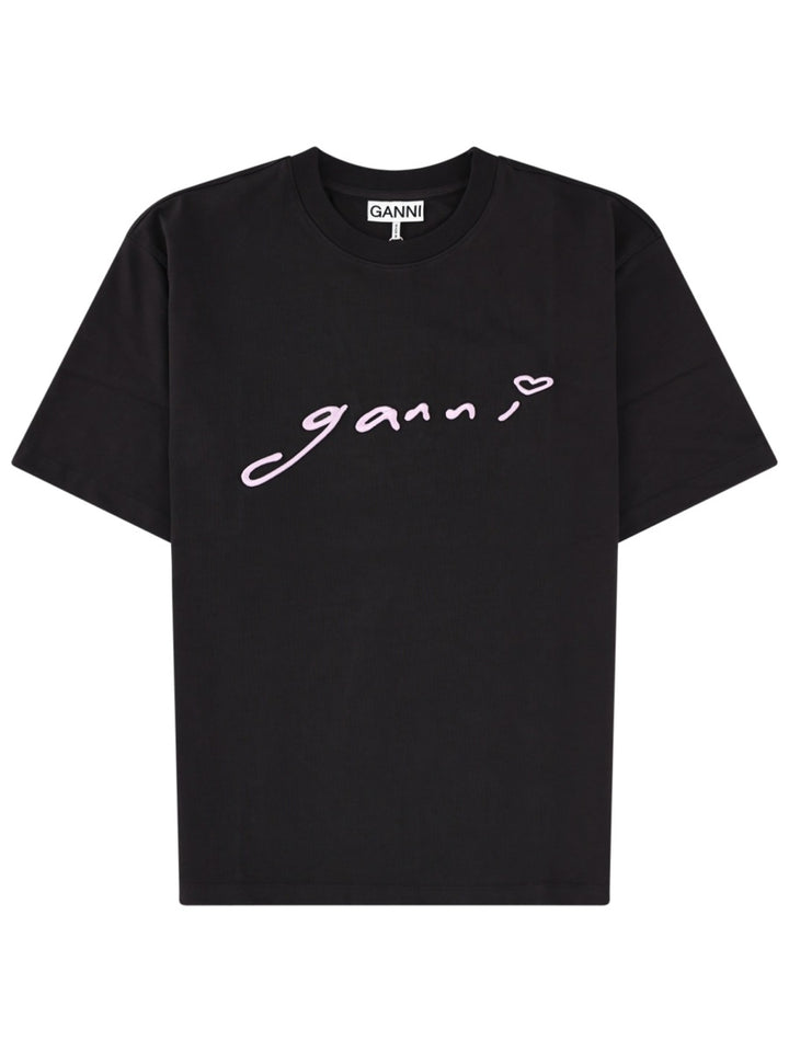Ganni T shirt - Black | ba8aa36c6066d4fd73b57fc89f5d1c6889f2a96f