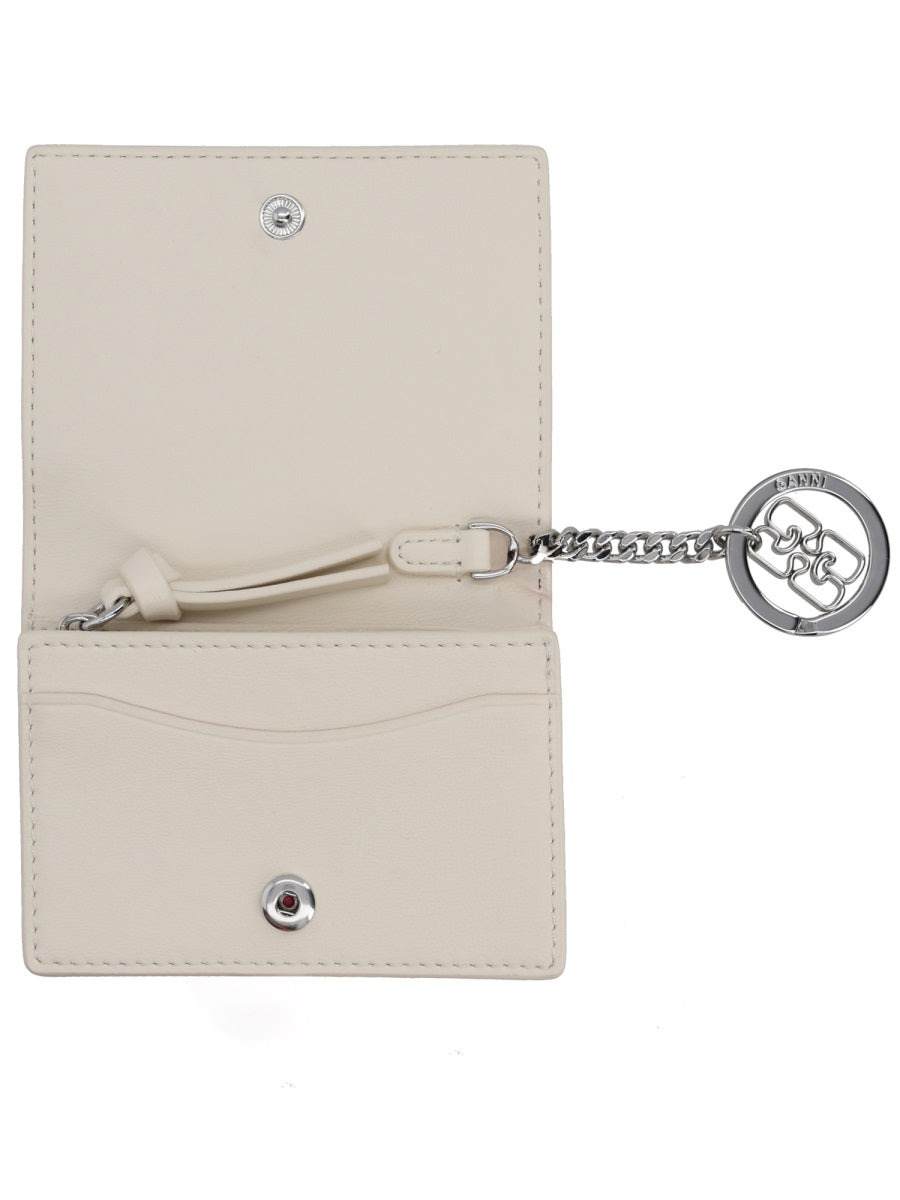 Ganni Portafogli e Portacarte - Beige | fc39d93aef8f530d14ae6152521da56d1d76bd47