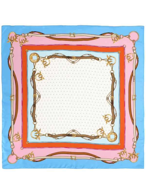 Foulard In Misto Seta