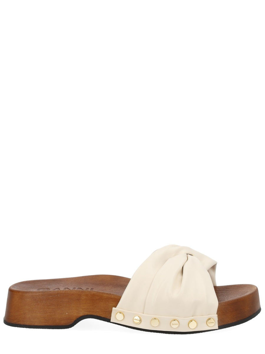 Ganni Sandali - Ivory | 366d70bac2af9941a553f8ff4472f45087d2f843