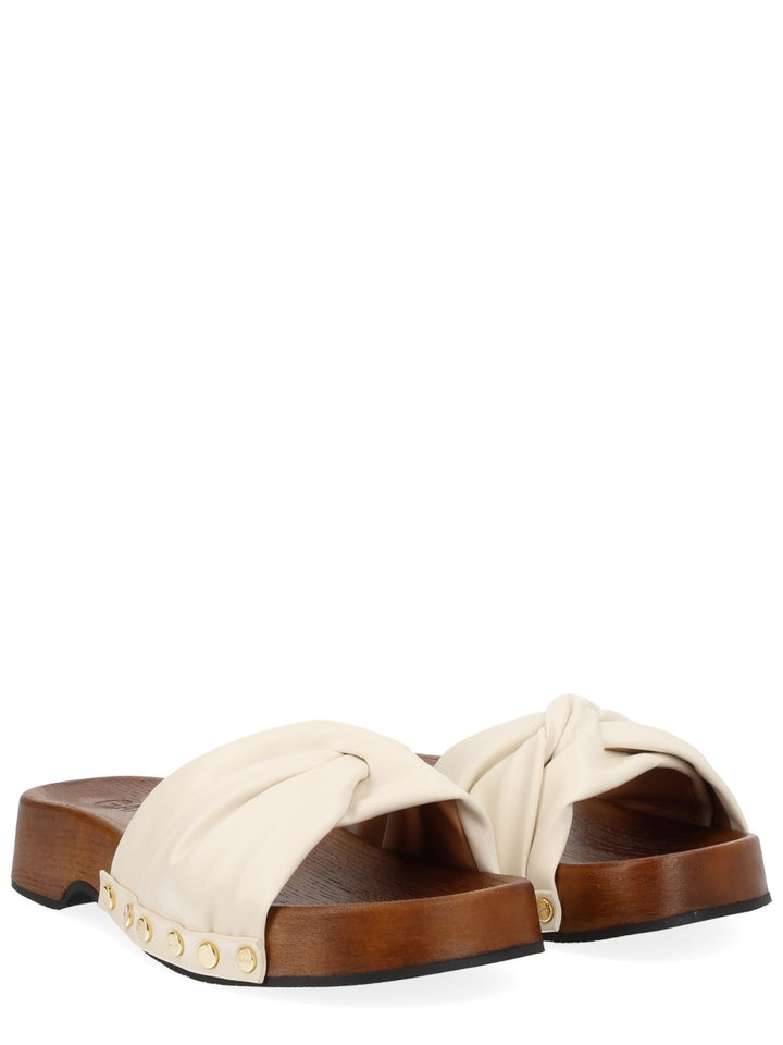 Ganni Sandali - Ivory | d02f2b1bf02d51960148e1cda26fe5a91744afe7