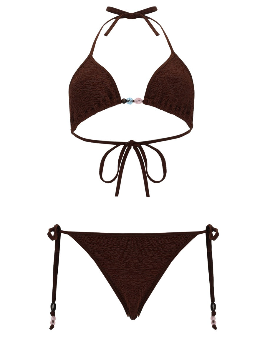 Hunza G Costumi - Brown | 6cd590c570125add08de38c82f0dc83d052848ae