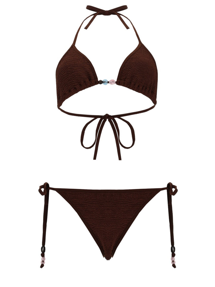 Hunza G Costumi - Brown | 6cd590c570125add08de38c82f0dc83d052848ae