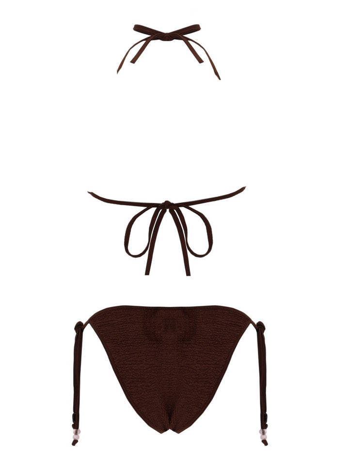 Hunza G Costumi - Brown | 66efae1af557adc1f54e5b6a705a420a8189359a