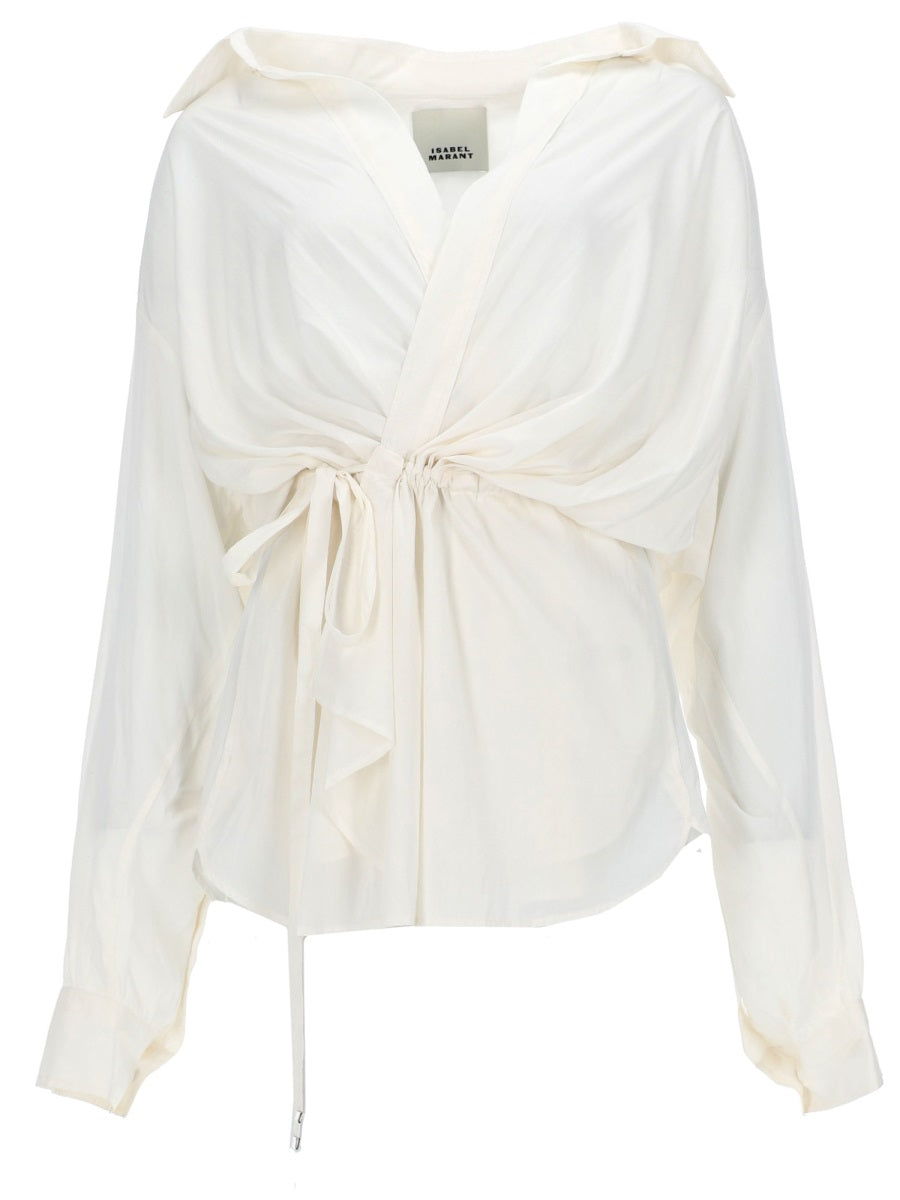 Isabel Marant Giacche - White | 7fa4d73a17eb8d473a1aea23fb9ce35bab7dfe26