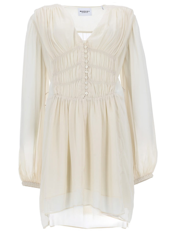 Isabel Marant Etoile Abiti - Ivory | aff8929c1804bd05208a6daaeacca529c7844413