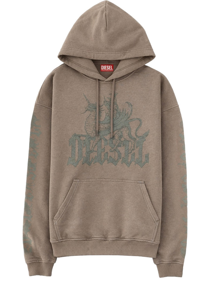 Diesel Felpe - Brown | 6d388d9ae936ea3c092a53945a876181efcb5c77