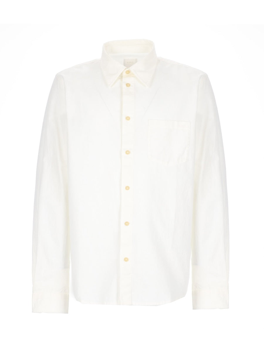 A.P.C. Camicie - White | 301ee12d4e0350cd56e7c82d7a628ab9b1efba48