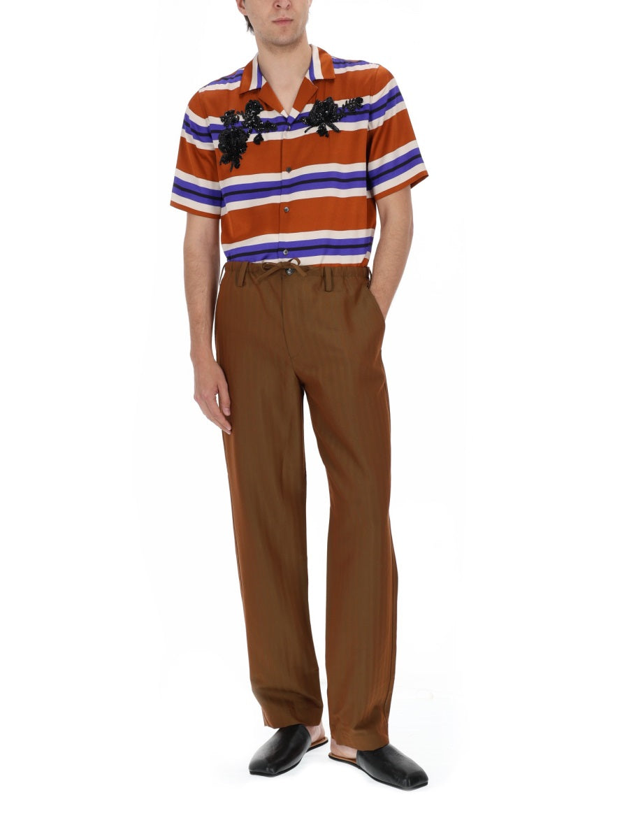 Dries Van Noten Pantaloni - Brown | 36ac75cc551edd70a1145ceb4214a747f4c5c873