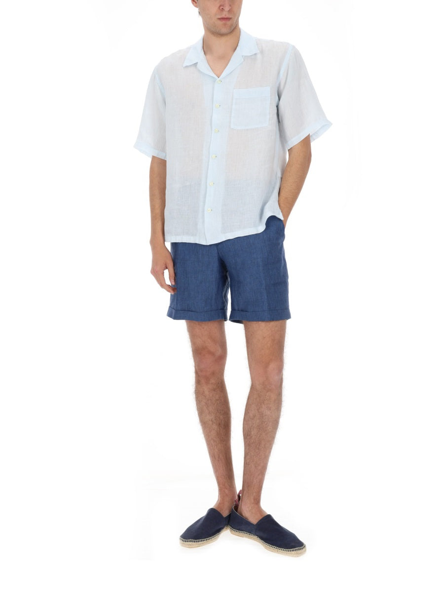 120% Lino Camicie - Azure | cd45fe8659677d8d11be430670dd705859a1aa3c