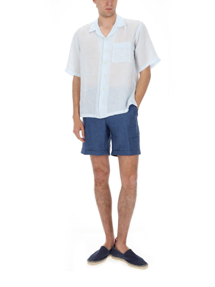 120% Lino Camicie - Azure | cd45fe8659677d8d11be430670dd705859a1aa3c