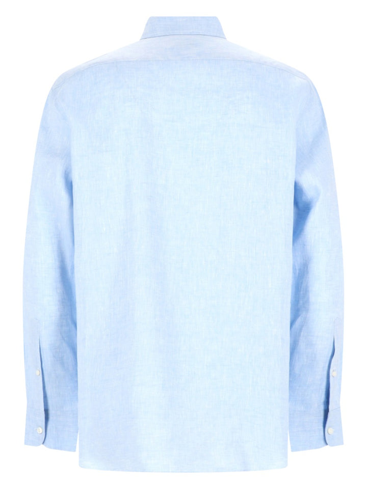 Zegna Camicie - Azure | 6838c9210a5fd1e838a70a8716e2f72c39ce9b57