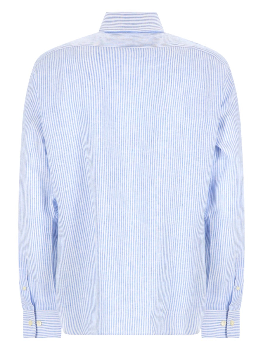 120% Lino Camicie - Azure | bc070eb830e4e2e59b3e0b50f8627bde82a69b5d