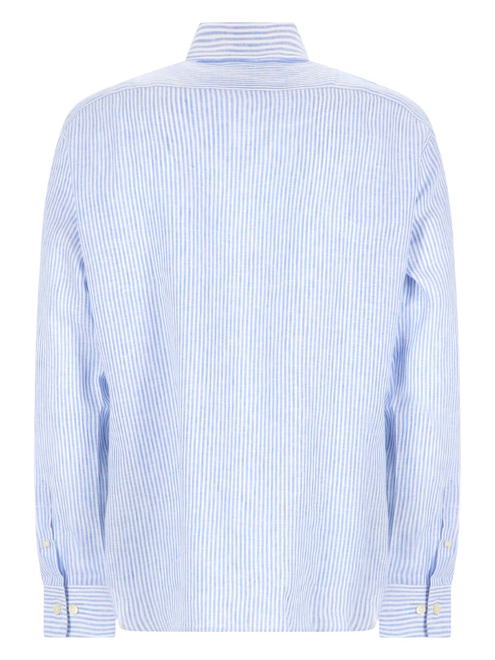 120% Lino Camicie - Azure | bc070eb830e4e2e59b3e0b50f8627bde82a69b5d