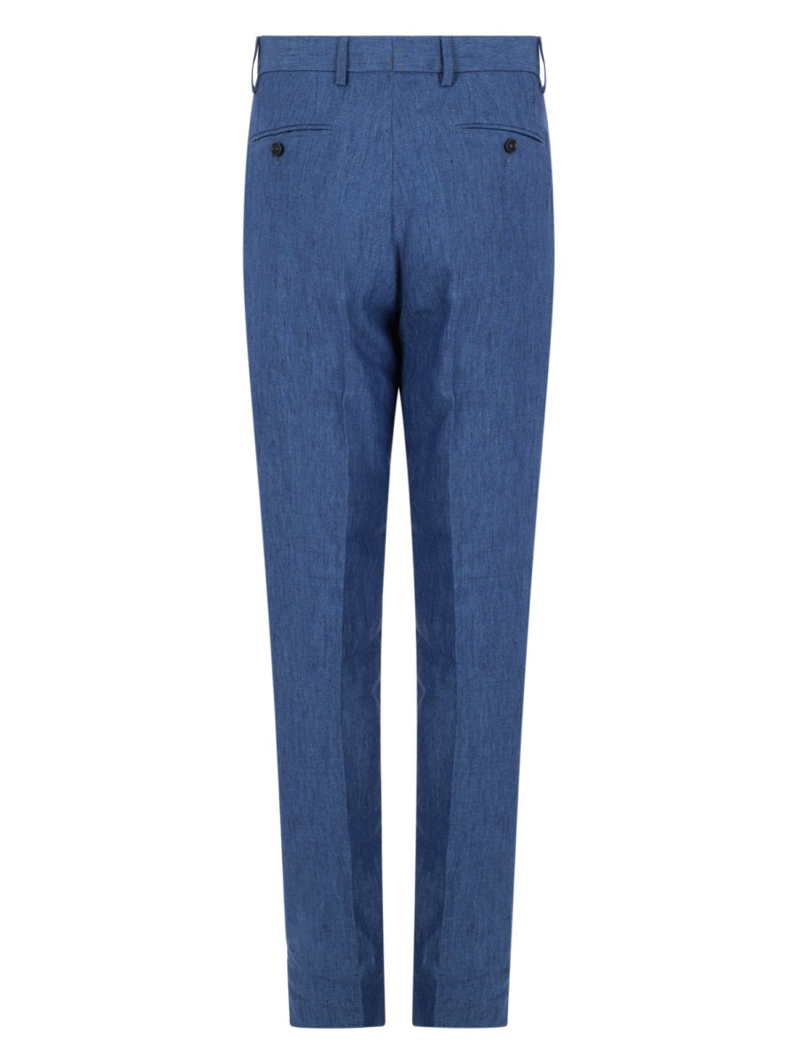 120% Lino Pantaloni - Blue | 78ae2fb997b7bf6dd8543d12fcdb2bee5210405f