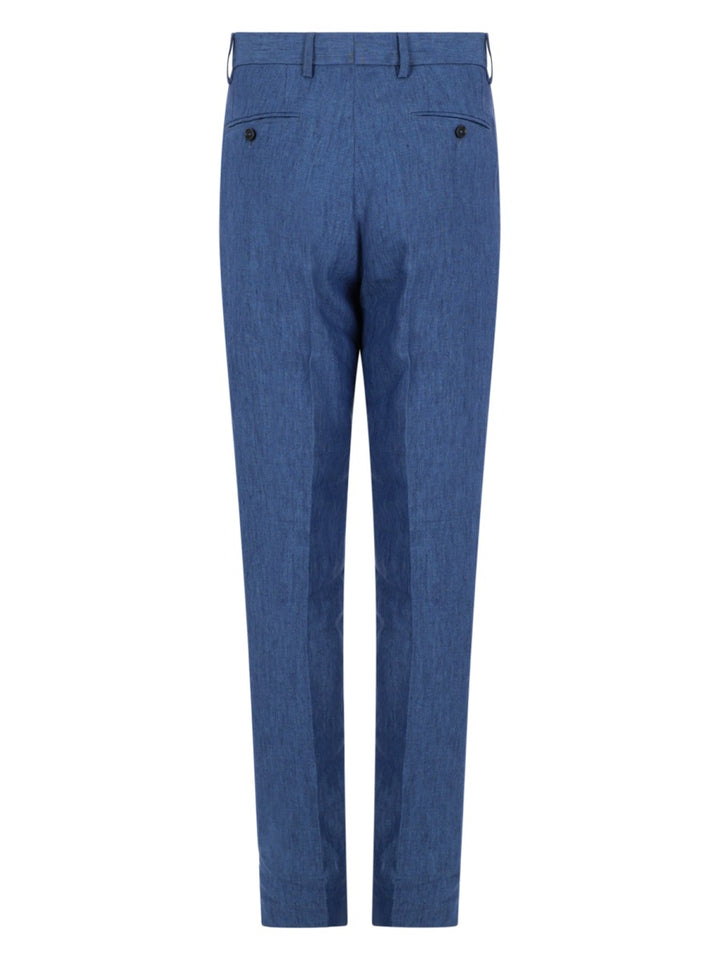 120% Lino Pantaloni - Blue | 78ae2fb997b7bf6dd8543d12fcdb2bee5210405f
