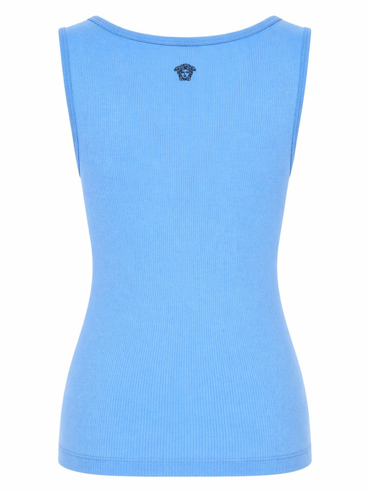 Versace Top - Blue | 64daf618f63f2ff23f6e5a611f64187418987af8