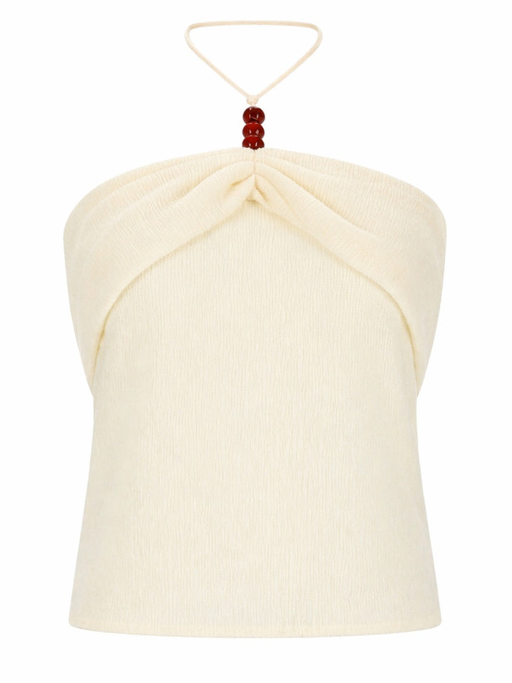 Magda Butrym Top - Ivory | 981f971a11fe31fc9a45b649f8acda0470dcfc45