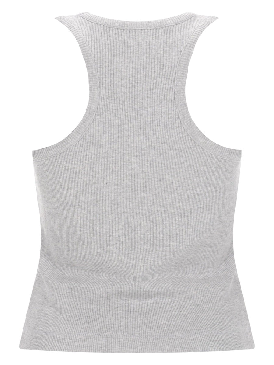 Casablanca Top - Grey | 31a838d95ca6bdcdb071fbc18a8e520fd4a88fcf