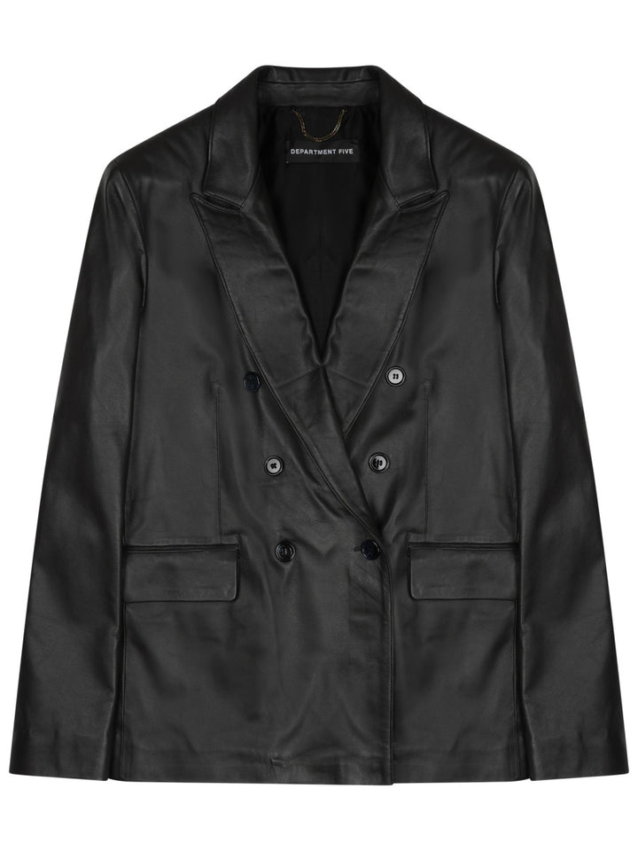 Department 5 Capi in Pelle - Black | 30649349f32a6bc3eb1f2932bd61eaaeffd3f56d