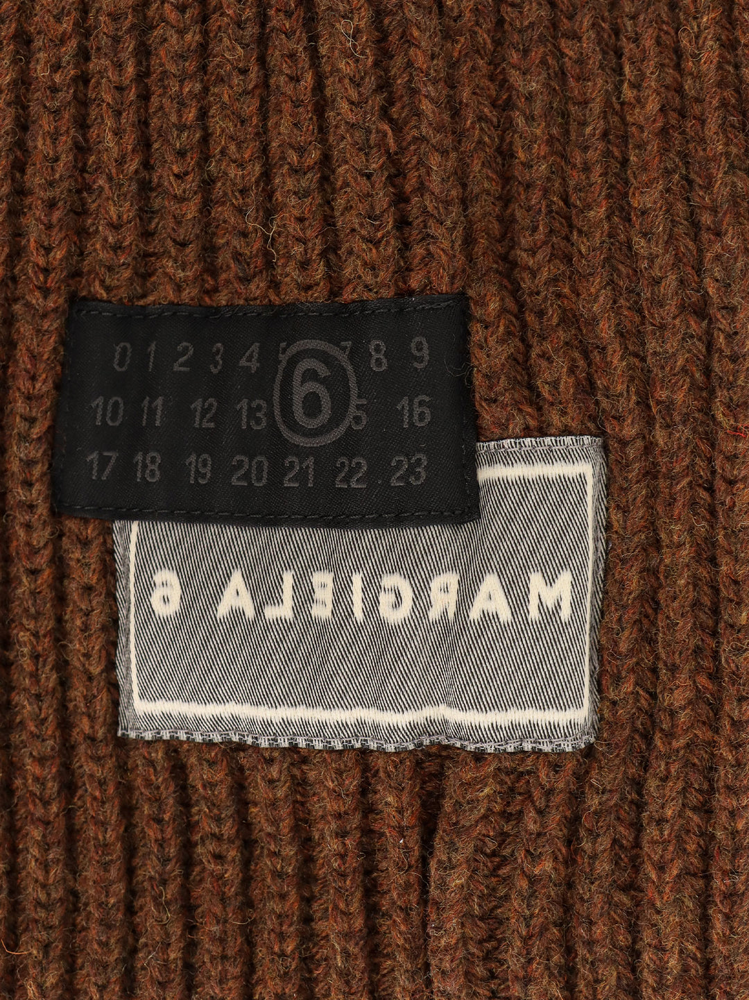 Mm6 Maison Margiela Hats - Brown melange | 46d66ff7d6c8f8bc1b00ef876a14b6471cfef2f6