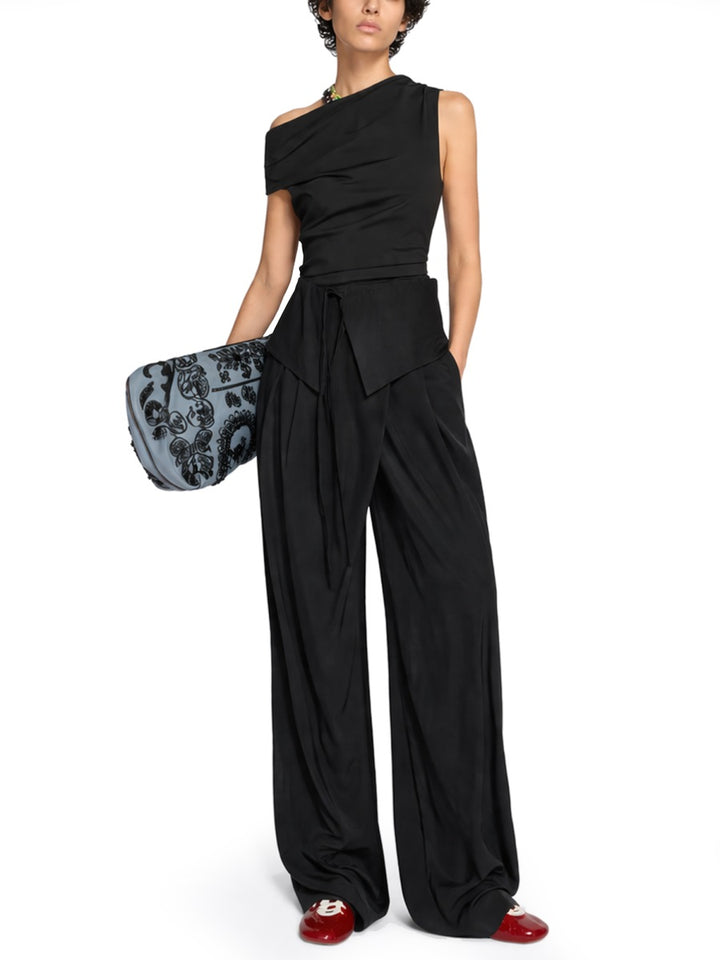 Dries Van Noten Pantaloni - Black | 05b59a0cbb789e6d7678f5571f6a6fab8adee805