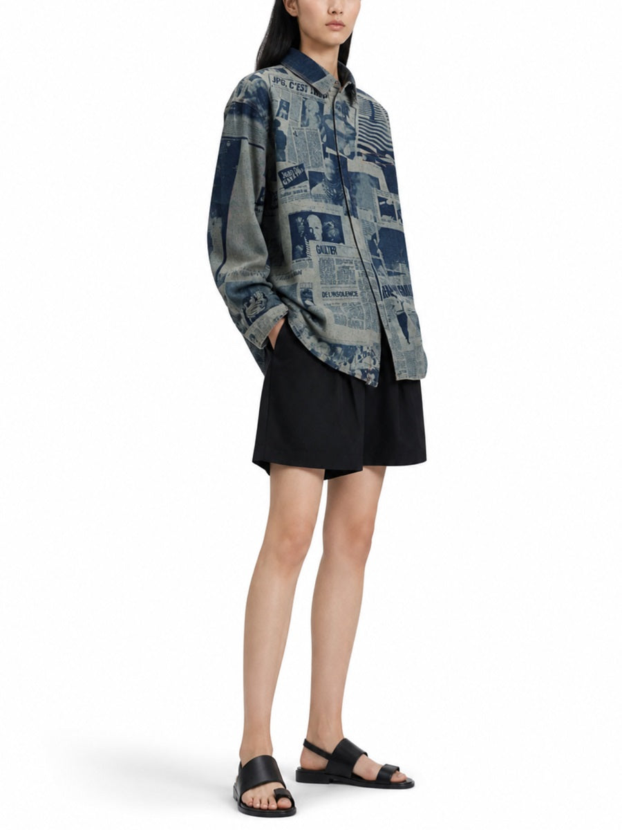 Jean Paul Gaultier Camicie - Denim | f6276150f921a7a301349e8f83be3da730278a46