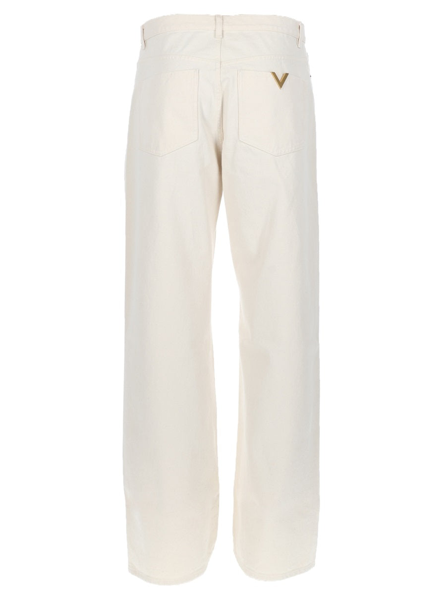 Valentino Garavani Jeans - Ivory | ab71d50733849182e40e103d57148677ca4b166d