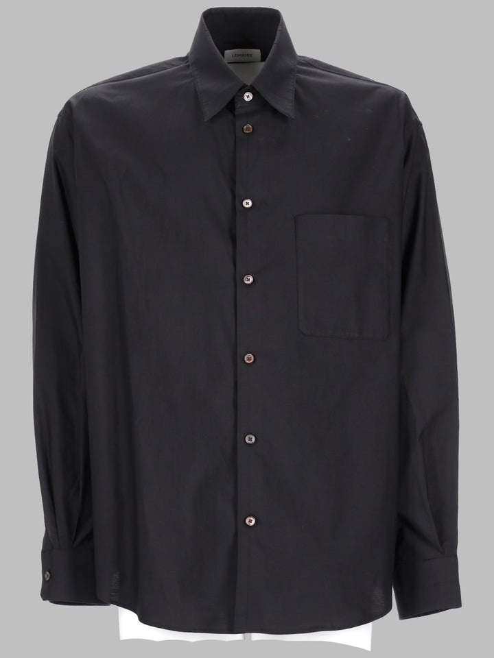 Lemaire Camicie - Charcoal | 98855ac3b312f9b02ad7bf8837eb15c7a9d45784